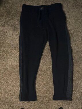 RAW Men's Black Jogger Pants X-Large Drawstring Waist Elastic Tapered Leg